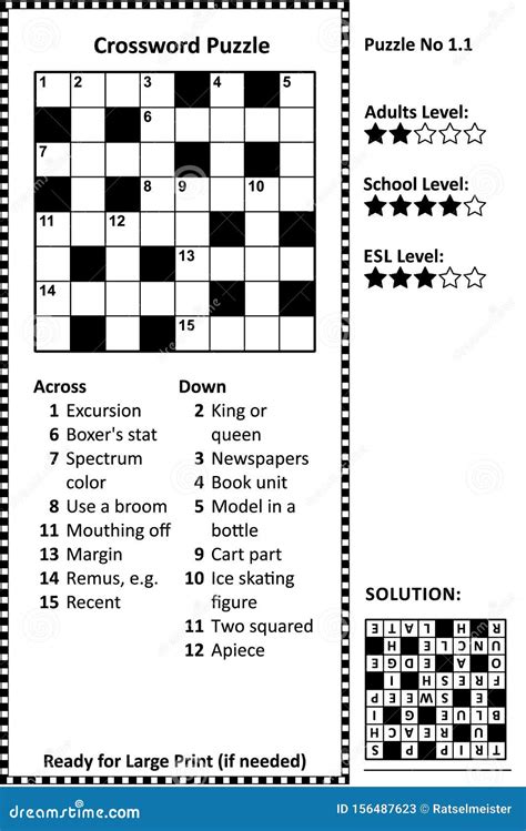 level crossword|Level